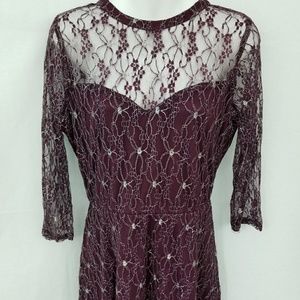 Francesca's Women Lace Dress 81019-3 D4